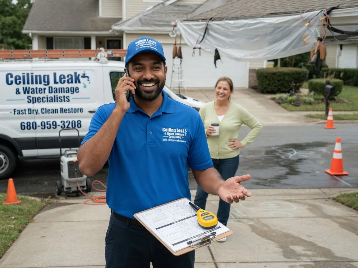 Ceiling Leak Cleanup Cross Anchor, SC FAQs